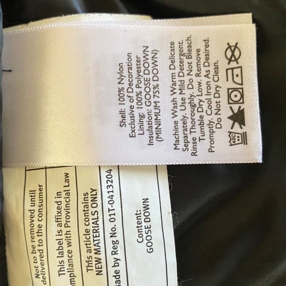 eddie bauer down jacket mens size L black - Picture 8 of 8